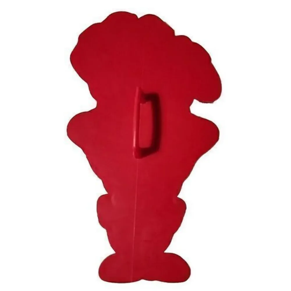 Tupperware Cookie Cutter VINTAGE‎ Santa Claus Red Plastic 5